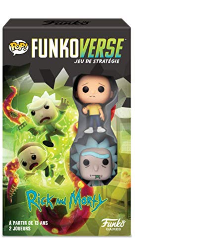 Funko- Pop-Funkoverse: Rick and Morty Interdimensional Conflict Board Game, 43484, Multi Colour von Funko