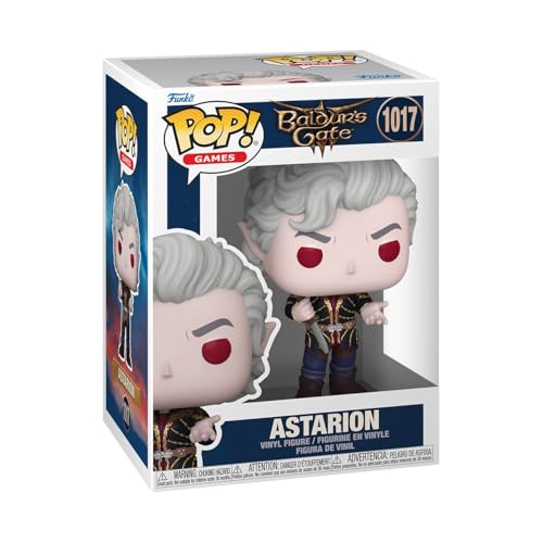 Funko Pop! Games: Baldur's Gate - Astarion - 1/6 Quote Für Seltene Chase-Variante - Baldur's Gate 3 - Vinyl-Sammelfigur - Geschenkidee - Offizielle Handelswaren - Spielzeug Für Kinder und Erwachsene von Funko