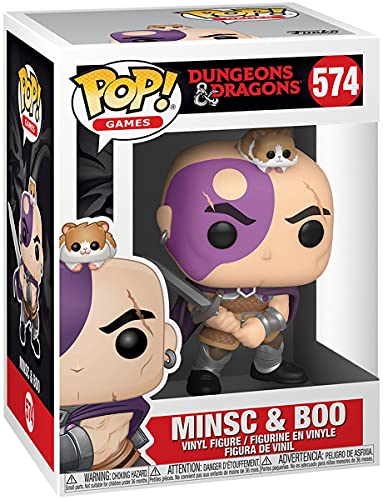 Funko Pop! Games: Dungeons & Dragons - Minsc & Boo - D&D - Vinyl-Sammelfigur - Geschenkidee - Offizielle Handelswaren - Spielzeug Für Kinder und Erwachsene - Video Games Fans von Funko