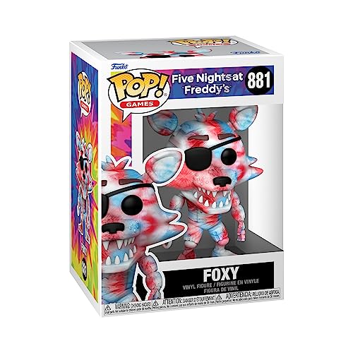 Funko Pop! Games: Five Nights at Freddy's (FNAF) Tiedye - Foxy - Vinyl-Sammelfigur - Geschenkidee - Offizielle Handelswaren - Spielzeug Für Kinder und Erwachsene - Video Games Fans von Funko