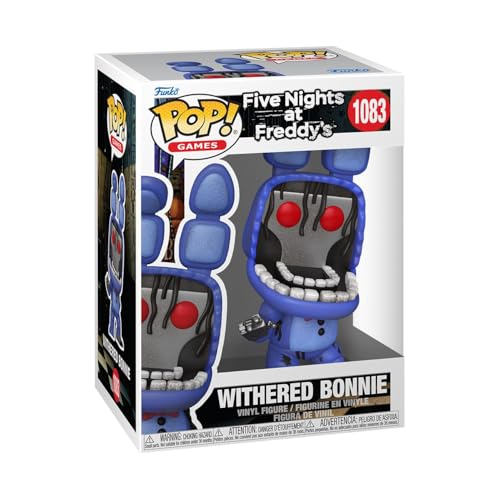 Funko Pop! Games: Five Nights at Freddy's (FNAF) - Withered Bonnie The Rabbit - Vinyl-Sammelfigur - Geschenkidee - Offizielle Handelswaren - Spielzeug Für Kinder und Erwachsene - Video Games Fans von Funko