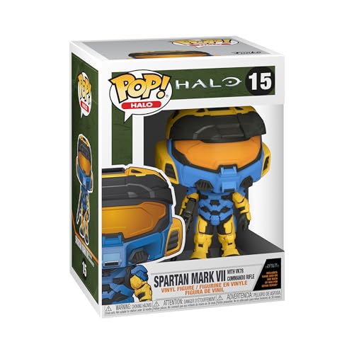 Funko Pop! Games: HaloInfinite-SpartanMark VIIVII mit VK78GmeAddOn - Vinyl-Sammelfigur Inklusive Premium-Kunststoffschutz-Box - Geschenkidee - Offizielle Handelswaren - Video Games Fans Funko Pop! Games: HaloInfinite-SpartanMark VIIVII mit VK78GmeAddOn - Vinyl-Sammelfigur Inklusive Premium-Kunststoffschutz-Box - Geschenkidee - Offizielle Handelswaren - Video Games Fans von Funko