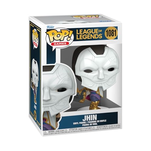 Funko Pop! Games: LOL - Jhin - League of Legends - Vinyl-Sammelfigur - Geschenkidee - Offizielle Handelswaren - Spielzeug Für Kinder und Erwachsene - Video Games Fans - Modellfigur Für Sammler Funko Pop! Games: LOL - Jhin - League of Legends - Vinyl-Sammelfigur - Geschenkidee - Offizielle Handelswaren - Spielzeug Für Kinder und Erwachsene - Video Games Fans - Modellfigur Für Sammler von Funko