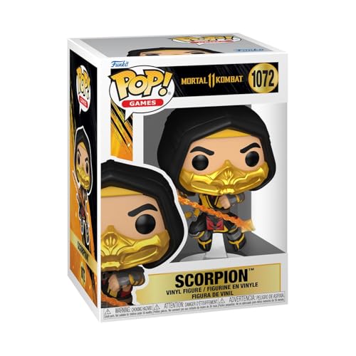 Funko Pop! Games: MK11 Fatality - Scorpion - Mortal Kombat Game Franchise - Vinyl-Sammelfigur - Geschenkidee - Offizielle Handelswaren - Spielzeug Für Kinder und Erwachsene - Video Games Fans Funko Pop! Games: MK11 Fatality - Scorpion - Mortal Kombat Game Franchise - Vinyl-Sammelfigur - Geschenkidee - Offizielle Handelswaren - Spielzeug Für Kinder und Erwachsene - Video Games Fans von Funko