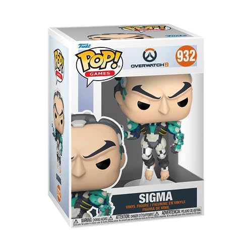 Funko Pop! Games: Overwatch 2 Sigma - Vinyl-Sammelfigur - Geschenkidee - Offizielle Handelswaren - Spielzeug Für Kinder und Erwachsene - Video Games Fans - Modellfigur Für Sammler und Display von Funko