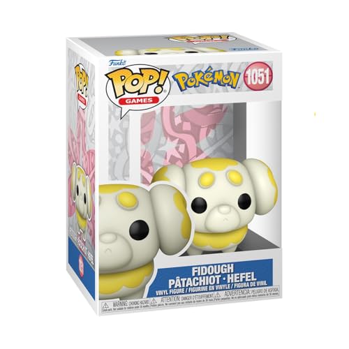 Funko Pop! Games: Pokemon - Fidough - Hefel - Vinyl-Sammelfigur - Geschenkidee - Offizielle Handelswaren - Spielzeug Für Kinder und Erwachsene - Video Games Fans - Modellfigur Für Sammler und Display Funko Pop! Games: Pokemon - Fidough - Hefel - Vinyl-Sammelfigur - Geschenkidee - Offizielle Handelswaren - Spielzeug Für Kinder und Erwachsene - Video Games Fans - Modellfigur Für Sammler und Display von Funko