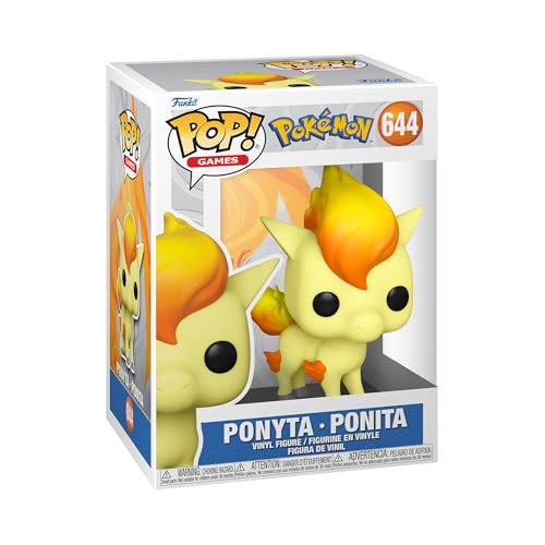 Funko Pop! Games: Pokemon - Ponyta - Ponita - Vinyl-Sammelfigur - Geschenkidee - Offizielle Handelswaren - Spielzeug Für Kinder und Erwachsene - Video Games Fans - Modellfigur Für Sammler und Display Funko Pop! Games: Pokemon - Ponyta - Ponita - Vinyl-Sammelfigur - Geschenkidee - Offizielle Handelswaren - Spielzeug Für Kinder und Erwachsene - Video Games Fans - Modellfigur Für Sammler und Display von Funko