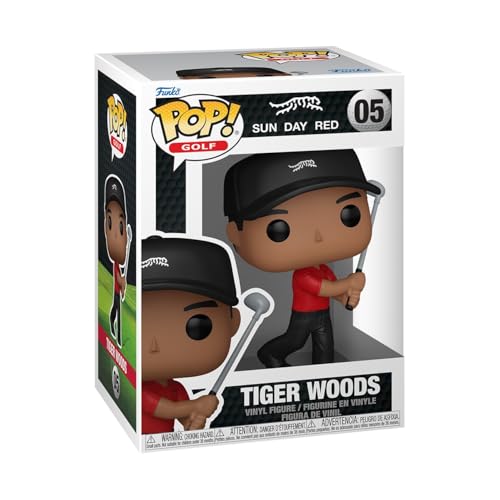 Funko Pop! Golf: Tiger Woods - (Swing) - Vinyl-Sammelfigur - Geschenkidee - Offizielle Handelswaren - Spielzeug Für Kinder und Erwachsene - Sports Fans - Modellfigur Für Sammler und Display von Funko