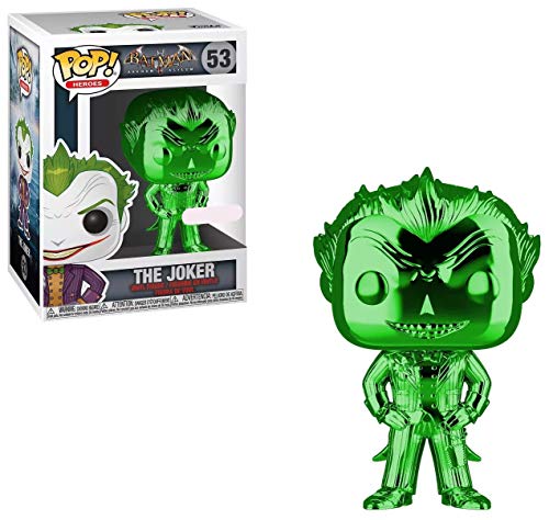 DC POP! Heroes Vinyl Figur The Joker (Green Chrome) 9 cm von Funko