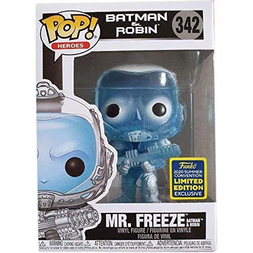 Funko Pop! Heroes: Batman & Robin - Mr. Freeze Glitter Version #342 SDCC 2020 Shared Summer Convention Exclusive Pop Vinyl Figure Rare, Bunt Funko Pop! Heroes: Batman & Robin - Mr. Freeze Glitter Version #342 SDCC 2020 Shared Summer Convention Exclusive Pop Vinyl Figure Rare, Bunt von POP