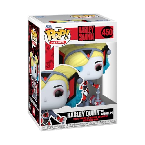 Funko Pop! Heroes: DC - Harley Quinn - (Apokolips) - Vinyl-Sammelfigur - Geschenkidee - Offizielle Handelswaren - Spielzeug Für Kinder und Erwachsene - Comic Books Fans - Modellfigur Für Sammler von Funko