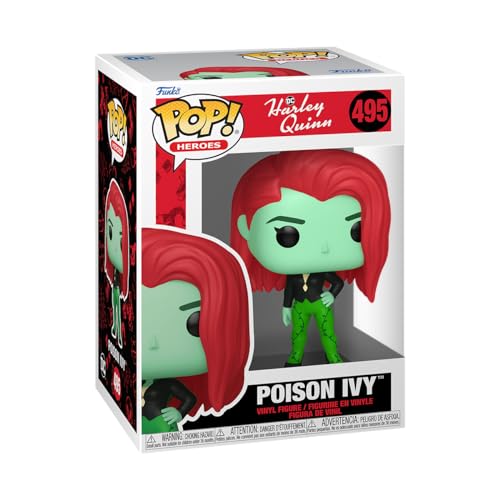 Funko Pop! Heroes: Harley Quinn Animationsserie - Poison Ivy als Ivy - Figur de Vinyle à Collectionner - Spielzeug für Kinder und Erwachsene - TV -Fans von Funko