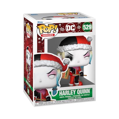 Funko Pop! Heroes: Holiday '24 – Harley Quinn - DC Comics - Vinyl-Sammelfigur - Geschenkidee - Offizielle Handelswaren - Spielzeug Für Kinder und Erwachsene - Comic Books Fans Funko Pop! Heroes: Holiday '24 – Harley Quinn - DC Comics - Vinyl-Sammelfigur - Geschenkidee - Offizielle Handelswaren - Spielzeug Für Kinder und Erwachsene - Comic Books Fans von Funko