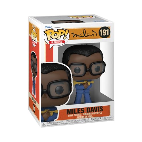 Funko Pop! Icons: Miles Davis - Vinyl-Sammelfigur - Geschenkidee - Offizielle Handelswaren - Spielzeug Für Kinder und Erwachsene - Music Fans - Modellfigur Für Sammler und Display Funko Pop! Icons: Miles Davis - Vinyl-Sammelfigur - Geschenkidee - Offizielle Handelswaren - Spielzeug Für Kinder und Erwachsene - Music Fans - Modellfigur Für Sammler und Display von Funko