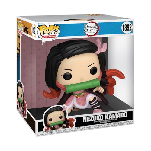 Funko Pop! Jumbo: Demon Slayer - Nezuko Kamado- Vinyl-Sammelfigur - Geschenkidee - Offizielle Handelswaren - Spielzeug Für Kinder und Erwachsene - Anime Fans - Modellfigur Für Sammler Funko Pop! Jumbo: Demon Slayer - Nezuko Kamado- Vinyl-Sammelfigur - Geschenkidee - Offizielle Handelswaren - Spielzeug Für Kinder und Erwachsene - Anime Fans - Modellfigur Für Sammler von Funko
