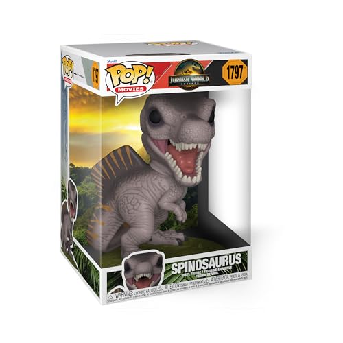 Funko Pop! Jumbo: Jurassic World: Rebirth - Spinosaurus - Vinyl-Sammelfigur - Geschenkidee - Offizielle Handelswaren - Spielzeug Für Kinder und Erwachsene - Movies Fans von Funko