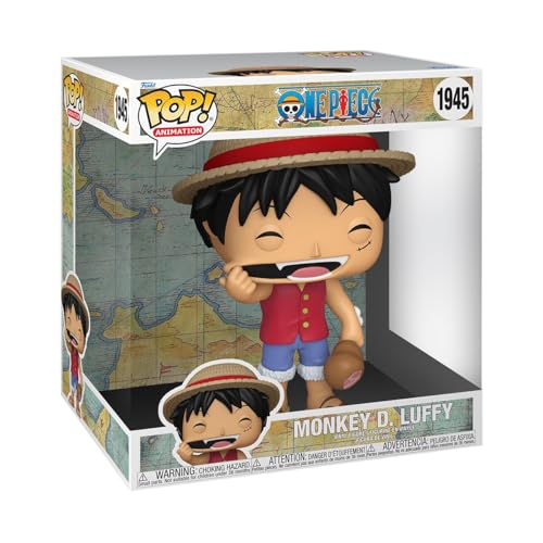 Funko Pop! Jumbo: One Piece 1- Monkey D. Luffy - Monkey D. Ruffy- Vinyl-Sammelfigur - Geschenkidee - Offizielle Handelswaren - Spielzeug Für Kinder und Erwachsene - Anime Fans Funko Pop! Jumbo: One Piece 1- Monkey D. Luffy - Monkey D. Ruffy- Vinyl-Sammelfigur - Geschenkidee - Offizielle Handelswaren - Spielzeug Für Kinder und Erwachsene - Anime Fans von Funko