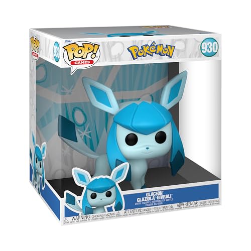 Funko Pop! Jumbo: Pokemon - Glaceon - Glaziola - Vinyl-Sammelfigur - Geschenkidee - Offizielle Handelswaren - Spielzeug Für Kinder und Erwachsene - Video Games Fans - Modellfigur Für Sammler Funko Pop! Jumbo: Pokemon - Glaceon - Glaziola - Vinyl-Sammelfigur - Geschenkidee - Offizielle Handelswaren - Spielzeug Für Kinder und Erwachsene - Video Games Fans - Modellfigur Für Sammler von Funko