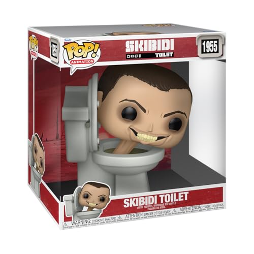 Funko Pop! Jumbo: Skibidi Toilet - Skibidi Toilet - Vinyl-Sammelfigur - Geschenkidee - Offizielle Handelswaren - Spielzeug Für Kinder und Erwachsene - Ad Icons Fans - Modellfigur Für Sammler Funko Pop! Jumbo: Skibidi Toilet - Skibidi Toilet - Vinyl-Sammelfigur - Geschenkidee - Offizielle Handelswaren - Spielzeug Für Kinder und Erwachsene - Ad Icons Fans - Modellfigur Für Sammler von Funko