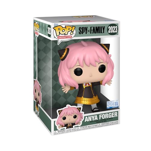 Funko Pop! Jumbo: Spy X Family - Anya Forger - Vinyl-Sammelfigur - Geschenkidee - Offizielle Handelswaren - Spielzeug Für Kinder und Erwachsene - Movies Fans - Modellfigur Für Sammler und Display Funko Pop! Jumbo: Spy X Family - Anya Forger - Vinyl-Sammelfigur - Geschenkidee - Offizielle Handelswaren - Spielzeug Für Kinder und Erwachsene - Movies Fans - Modellfigur Für Sammler und Display von Funko
