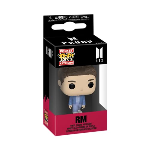 Funko Pop! Keychain: BTS - RM - Neuartiger Schlüsselanhänger - Vinyl-Minifigur Zum Sammeln - Strumpffüller - Geschenkidee - Offizielle Handelswaren - Music Fans - Minifigur von Funko