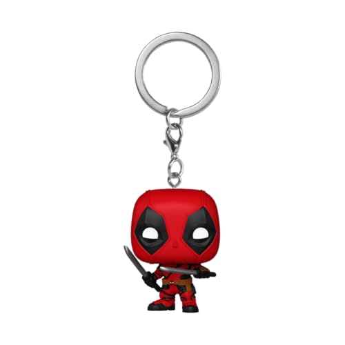 Funko Pop! Keychain: Deadpool & Wolverine - Deadpool - Neuartiger Schlüsselanhänger - Vinyl-Minifigur Zum Sammeln - Strumpffüller - Geschenkidee - Offizielle Handelswaren - Movies Fans - Minifigur Funko Pop! Keychain: Deadpool & Wolverine - Deadpool - Neuartiger Schlüsselanhänger - Vinyl-Minifigur Zum Sammeln - Strumpffüller - Geschenkidee - Offizielle Handelswaren - Movies Fans - Minifigur von Funko