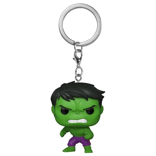 Funko Pop! Keychain: Marvel NC - Hulk - Marvel Comics - Neuartiger Schlüsselanhänger - Vinyl-Minifigur Zum Sammeln - Strumpffüller - Geschenkidee - Offizielle Handelswaren - Comic Books Fans Funko Pop! Keychain: Marvel NC - Hulk - Marvel Comics - Neuartiger Schlüsselanhänger - Vinyl-Minifigur Zum Sammeln - Strumpffüller - Geschenkidee - Offizielle Handelswaren - Comic Books Fans von Funko
