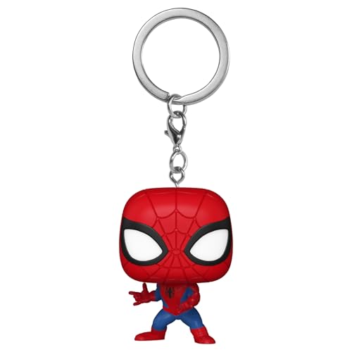 Funko Pop! Keychain: Marvel NC - Spider-Man - Marvel Comics - Neuartiger Schlüsselanhänger - Vinyl-Minifigur Zum Sammeln - Strumpffüller - Geschenkidee - Offizielle Handelswaren - Minifigur Funko Pop! Keychain: Marvel NC - Spider-Man - Marvel Comics - Neuartiger Schlüsselanhänger - Vinyl-Minifigur Zum Sammeln - Strumpffüller - Geschenkidee - Offizielle Handelswaren - Minifigur von Funko