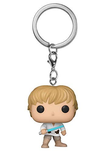 Funko Pop! Keychain: Star Wars - Luke Skywalker - Neuartiger Schlüsselanhänger - Vinyl-Minifigur Zum Sammeln - Strumpffüller - Geschenkidee - Offizielle Handelswaren - Movies Fans - Minifigur von Funko