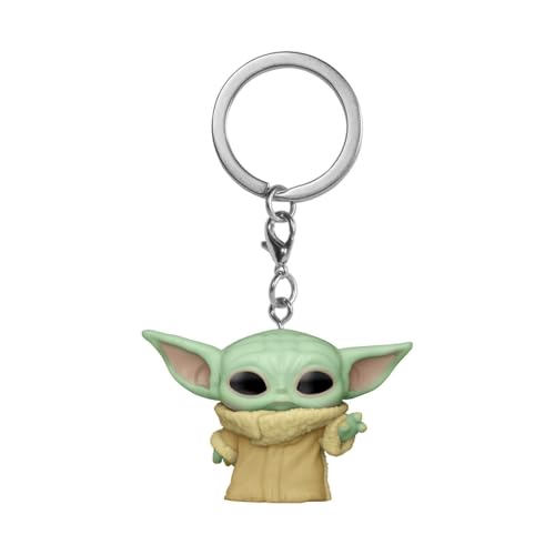 Funko Pop! Keychain: Star Wars: The Mandalorian - Grogu (The Child, Baby Yoda) - Neuartiger Schlüsselanhänger - Vinyl-Minifigur Zum Sammeln - Strumpffüller - Geschenkidee - Offizielle Handelswaren von Funko