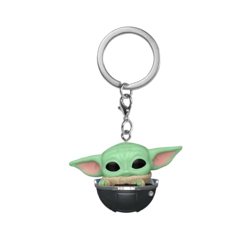 Funko Pop! Keychain: Star Wars: The Mandalorian S9 - Grogu (The Child, Baby Yoda) - Neuartiger Schlüsselanhänger - Vinyl-Minifigur Zum Sammeln - Strumpffüller - Geschenkidee - Offizielle Handelswaren von Funko