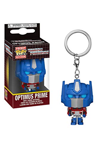Funko Pop! Keychain: Transformers-Optimus Prime - Neuartiger Schlüsselanhänger - Vinyl-Minifigur Zum Sammeln - Strumpffüller - Geschenkidee - Offizielle Handelswaren - TV Fans - Minifigur von Funko