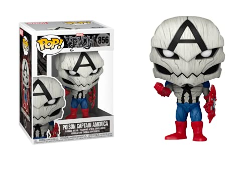 Funko Pop Marvel Venom Poison Captain America #856 - Special Edition - Funko Vinyl Figure Funko Pop Marvel Venom Poison Captain America #856 - Special Edition - Funko Vinyl Figure von Funko