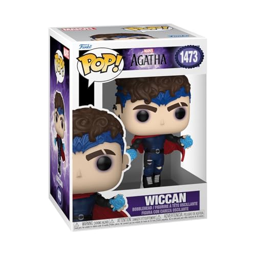 Funko Pop! Marvel: Agatha Coven of Chaos- Wiccan - Vinyl-Sammelfigur - Geschenkidee - Offizielle Handelswaren - Spielzeug Für Kinder und Erwachsene - TV Fans - Modellfigur Für Sammler von Funko