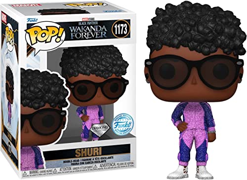Funko Pop! Marvel: BPWF - Princess - Shuri - Diamant-Glitzer - Black Panther - Vinyl-Sammelfigur - Geschenkidee - Offizielle Handelswaren - Spielzeug Für Kinder und Erwachsene - Movies Fans Funko Pop! Marvel: BPWF - Princess - Shuri - Diamant-Glitzer - Black Panther - Vinyl-Sammelfigur - Geschenkidee - Offizielle Handelswaren - Spielzeug Für Kinder und Erwachsene - Movies Fans von Funko