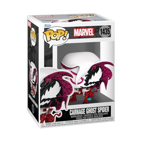 Funko Pop! Marvel: Carnageized - Ghost Spider - Marvel Comics - Vinyl-Sammelfigur - Geschenkidee - Offizielle Handelswaren - Spielzeug Für Kinder und Erwachsene - Comic Books Fans Funko Pop! Marvel: Carnageized - Ghost Spider - Marvel Comics - Vinyl-Sammelfigur - Geschenkidee - Offizielle Handelswaren - Spielzeug Für Kinder und Erwachsene - Comic Books Fans von Funko