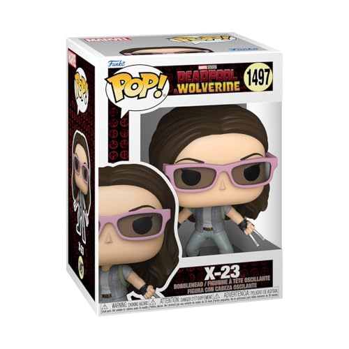 Funko Pop! Marvel: Deadpool & Wolverine - X-23 - Vinyl-Sammelfigur - Geschenkidee - Offizielle Handelswaren - Spielzeug Für Kinder und Erwachsene - Movies Fans - Modellfigur Für Sammler und Display von Funko