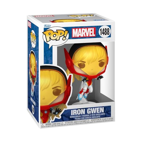 Funko Pop! Marvel: SGGV - Iron Gwen - Marvel Comics- Vinyl-Sammelfigur - Geschenkidee - Offizielle Handelswaren - Spielzeug Für Kinder und Erwachsene - Comic Books Fans Funko Pop! Marvel: SGGV - Iron Gwen - Marvel Comics- Vinyl-Sammelfigur - Geschenkidee - Offizielle Handelswaren - Spielzeug Für Kinder und Erwachsene - Comic Books Fans von Funko