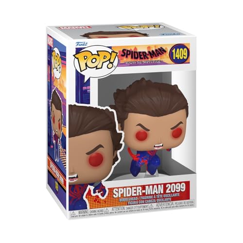 Funko Pop! Marvel: Spider-Man Across The Spider-Verse - SM2099-2099 - Unmaskiert - Spiderman Into The Spiderverse 2 - Vinyl-Sammelfigur - Geschenkidee - Offizielle Handelswaren - Movies Fans Funko Pop! Marvel: Spider-Man Across The Spider-Verse - SM2099-2099 - Unmaskiert - Spiderman Into The Spiderverse 2 - Vinyl-Sammelfigur - Geschenkidee - Offizielle Handelswaren - Movies Fans von Funko