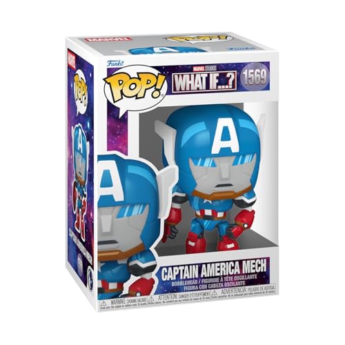 Funko Pop! Marvel: What If - Captain America- Vinyl-Sammelfigur - Geschenkidee - Offizielle Handelswaren - Spielzeug Für Kinder und Erwachsene - Superheroes Fans - Modellfigur Für Sammler Funko Pop! Marvel: What If - Captain America- Vinyl-Sammelfigur - Geschenkidee - Offizielle Handelswaren - Spielzeug Für Kinder und Erwachsene - Superheroes Fans - Modellfigur Für Sammler von Funko