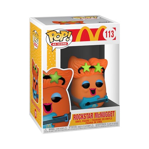Funko Pop! McDonalds Rockstar Cowboy Nugget - McDonald's - Vinyl-Sammelfigur - Geschenkidee - Offizielle Handelswaren - Spielzeug Für Kinder und Erwachsene - Ad Icons Fans - Modellfigur Für Sammler Funko Pop! McDonalds Rockstar Cowboy Nugget - McDonald's - Vinyl-Sammelfigur - Geschenkidee - Offizielle Handelswaren - Spielzeug Für Kinder und Erwachsene - Ad Icons Fans - Modellfigur Für Sammler von Funko