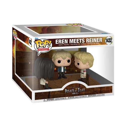 Funko Pop! Moment: AOT - Eren Jaeger Meets Reiner - Attack On Titan - Vinyl-Sammelfigur - Geschenkidee - Offizielle Handelswaren - Spielzeug Für Kinder und Erwachsene - Anime Fans Funko Pop! Moment: AOT - Eren Jaeger Meets Reiner - Attack On Titan - Vinyl-Sammelfigur - Geschenkidee - Offizielle Handelswaren - Spielzeug Für Kinder und Erwachsene - Anime Fans von Funko