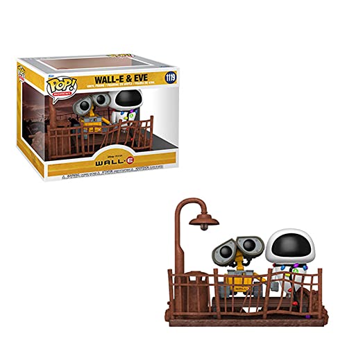 Funko Pop! Moment: Wall-E - Wall-E & Eve - Vinyl-Sammelfigur - Geschenkidee - Offizielle Handelswaren - Spielzeug Für Kinder und Erwachsene - Movies Fans - Modellfigur Für Sammler und Display von Funko
