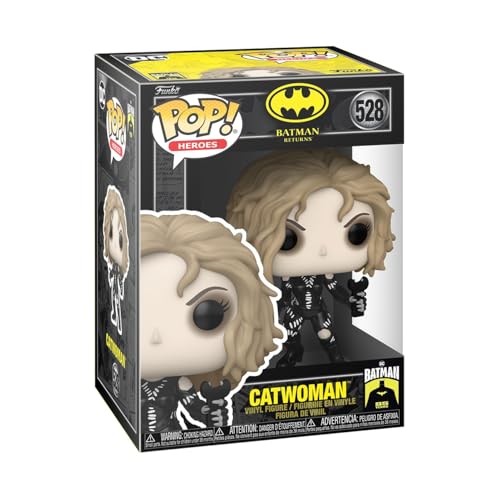 Funko Pop! Movies: BM Returns - Catwoman - Batman Returns 1992 - Vinyl-Sammelfigur - Geschenkidee - Offizielle Handelswaren - Spielzeug Für Kinder und Erwachsene - Movies Fans Funko Pop! Movies: BM Returns - Catwoman - Batman Returns 1992 - Vinyl-Sammelfigur - Geschenkidee - Offizielle Handelswaren - Spielzeug Für Kinder und Erwachsene - Movies Fans von Funko