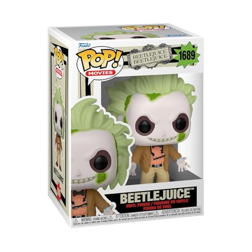 Funko Pop! Movies: BJ 2 - Beetlejuice - Beetlejuice 2 - Vinyl-Sammelfigur - Geschenkidee - Offizielle Handelswaren - Spielzeug Für Kinder und Erwachsene - Movies Fans - Modellfigur Für Sammler Funko Pop! Movies: BJ 2 - Beetlejuice - Beetlejuice 2 - Vinyl-Sammelfigur - Geschenkidee - Offizielle Handelswaren - Spielzeug Für Kinder und Erwachsene - Movies Fans - Modellfigur Für Sammler von Funko
