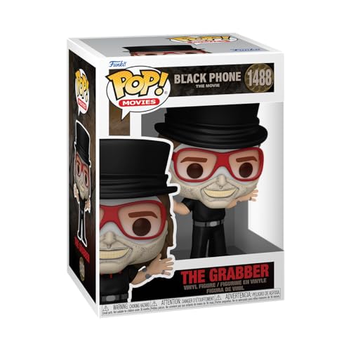 Funko Pop! Movies: Black Phone - The Grabber - 1/6 Quote Für Seltene Chase-Variante - Vinyl-Sammelfigur - Geschenkidee - Offizielle Handelswaren - Spielzeug Für Kinder und Erwachsene - Movies Fans Funko Pop! Movies: Black Phone - The Grabber - 1/6 Quote Für Seltene Chase-Variante - Vinyl-Sammelfigur - Geschenkidee - Offizielle Handelswaren - Spielzeug Für Kinder und Erwachsene - Movies Fans von Funko