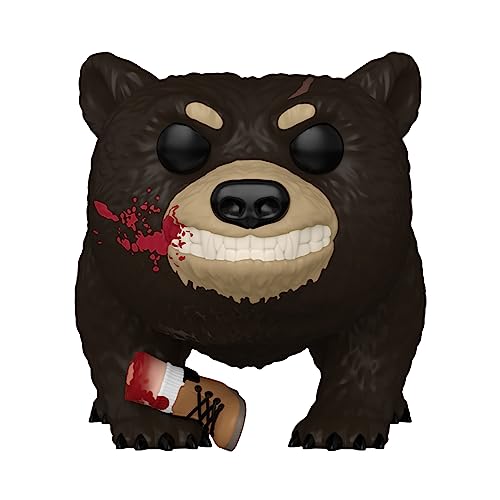 Funko Pop! Movies: Cocaine Bear - Bear mit Leg - Blutig - Vinyl-Sammelfigur - Geschenkidee - Offizielle Handelswaren - Spielzeug Für Kinder und Erwachsene - Movies Fans von Funko