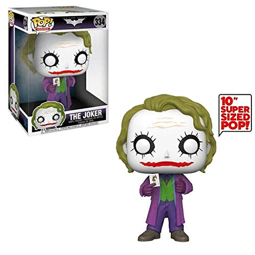 Funko Pop! Movies: DC-10 DC The Joker - Dark Knight - Vinyl-Sammelfigur - Geschenkidee - Offizielle Handelswaren - Spielzeug Für Kinder und Erwachsene - Movies Fans - Modellfigur Für Sammler von Funko