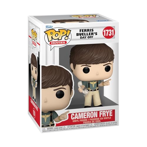 Funko Pop! Movies: FBDO - Cameron Frye - Ferris Bueller's Day Off - Vinyl-Sammelfigur - Geschenkidee - Offizielle Handelswaren - Spielzeug Für Kinder und Erwachsene - Movies Fans von Funko