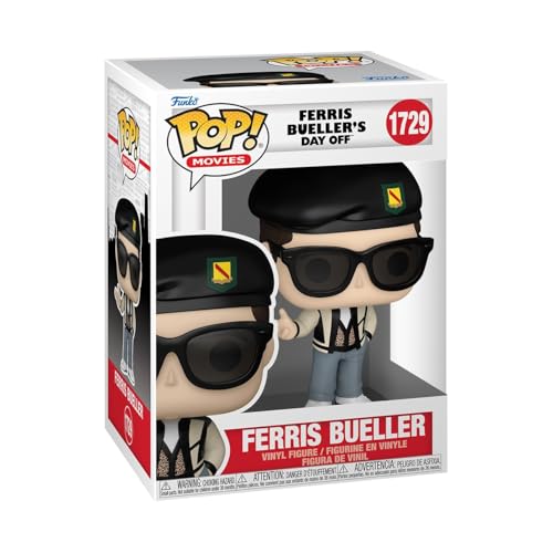 Funko Pop! Movies: Ferris Bueller's Day Off - Ferris - Vinyl-Sammelfigur - Geschenkidee - Offizielle Handelswaren - Spielzeug Für Kinder und Erwachsene - Movies Fans - Modellfigur Für Sammler von Funko